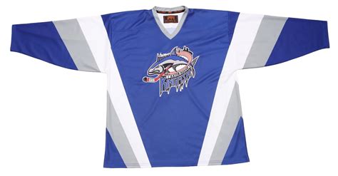 Jul 18, 2022 The Baton Rouge Kingfish played in the ECHL until the team moved to Victoria, British Columbia, after the 2002-03 season to become the Salmon Kings. . Baton rouge kingfish jersey